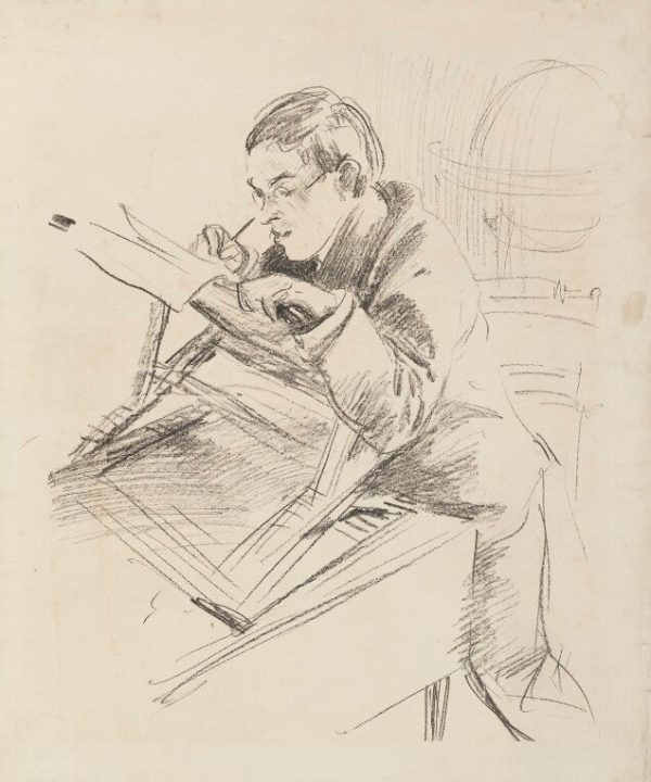 William Rothenstein Portrait Print Best Sale For Sale