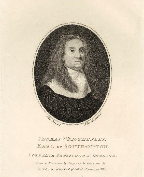 Thomas Wriothesley, 4th Earl of Southampton Portrait Print Amazon Online