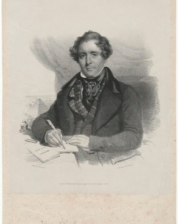 Thomas Waghorn Portrait Print Best Sale For Sale