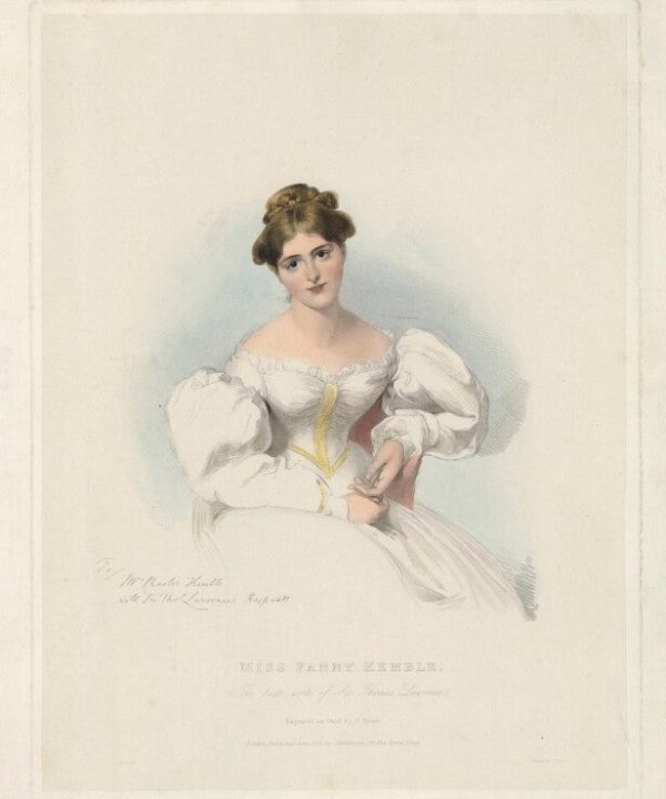 Fanny Kemble Portrait Print Best Wholesale Cheap Pice