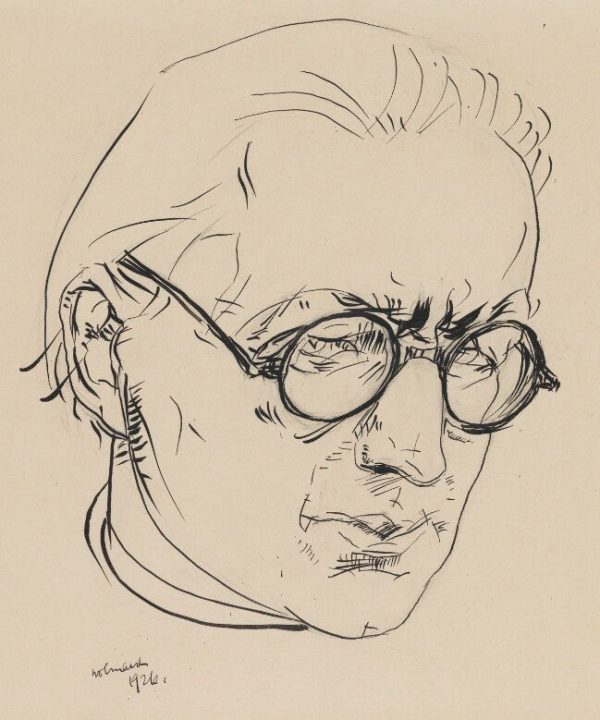 Alfred Wolmark Portrait Print Free Shipping Low Cost