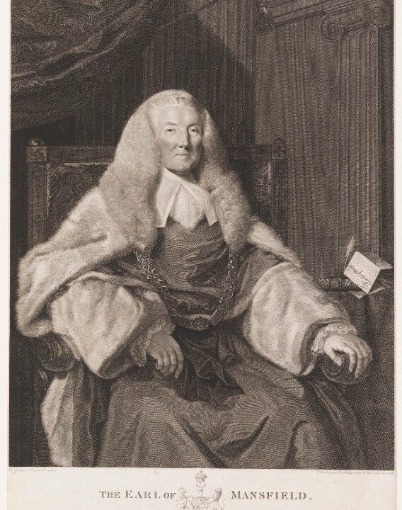 William Murray, 1st Earl of Mansfield Portrait Print Cheap Sale Purchase