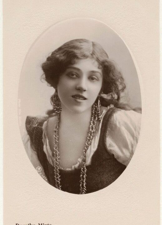 Dorothy Minto as Flora in 'The Duke's Motto' Portrait Print Clearance Ebay