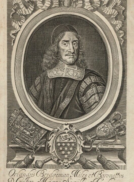 Sir Orlando Bridgeman, 1st Bt Portrait Print Cheap Sale Choice