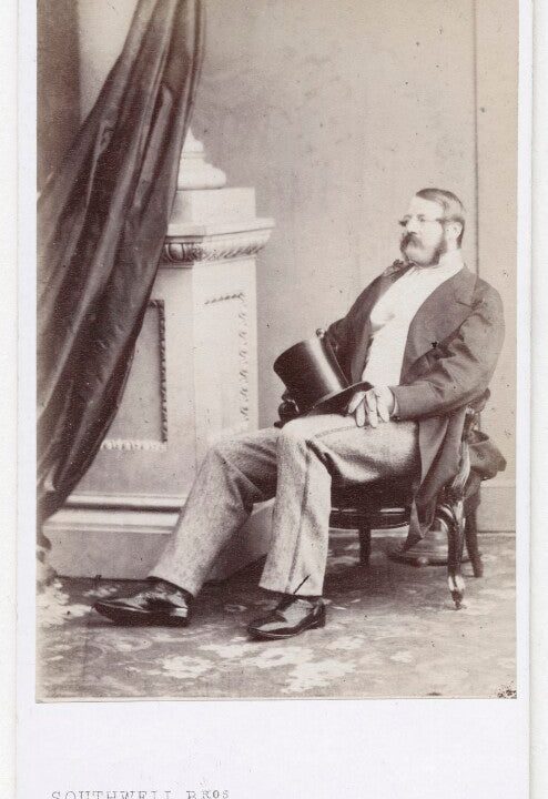William Frederick Scarlett, 3rd Baron Abinger Portrait Print 2025 Cheap Pice