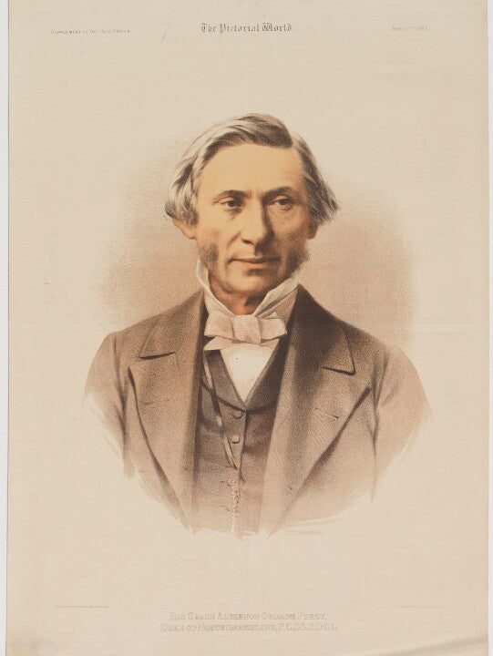 Algernon George Percy, 6th Duke of Northumberland Portrait Print Discount Low Cost