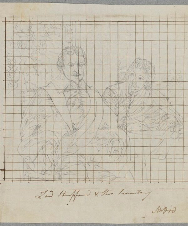 Thomas Wentworth, 1st Earl of Strafford and Sir Philip Mainwaring Portrait Print Free Shipping Best Place