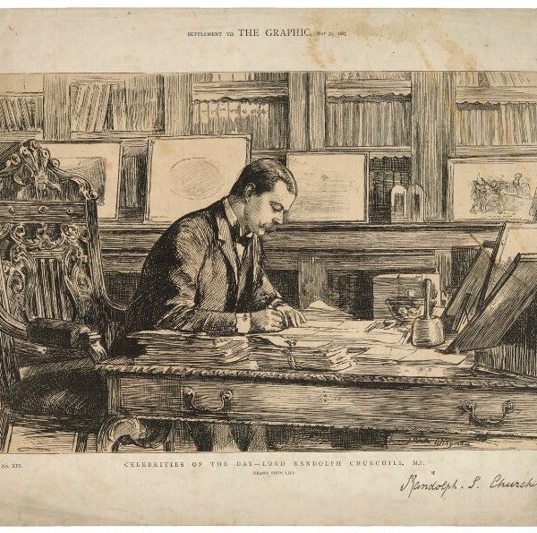 Lord Randolph Churchill Portrait Print Shop Offer Cheap Online