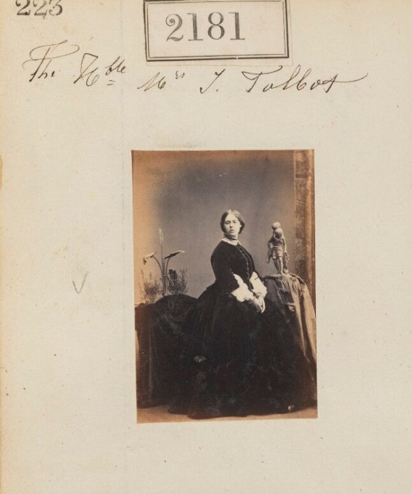 Hon. Mrs J. Talbot Portrait Print 2025 New For Sale