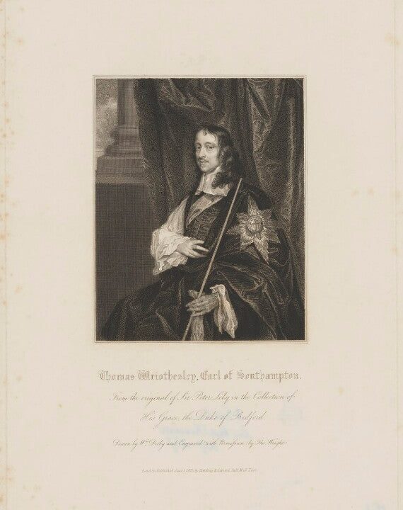 Thomas Wriothesley, 4th Earl of Southampton Portrait Print Latest Sale Online