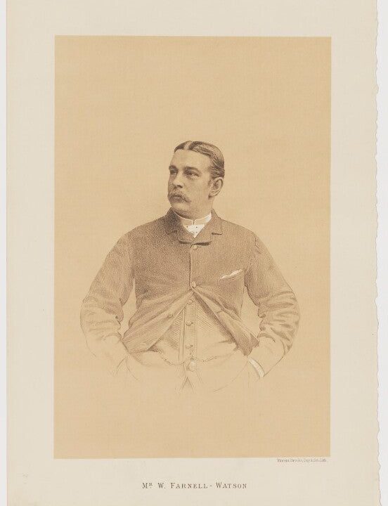 William Farnell-Watson Portrait Print Sast