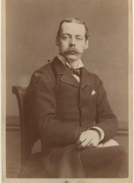Lord Randolph Churchill Portrait Print Cheap Sale Finishline