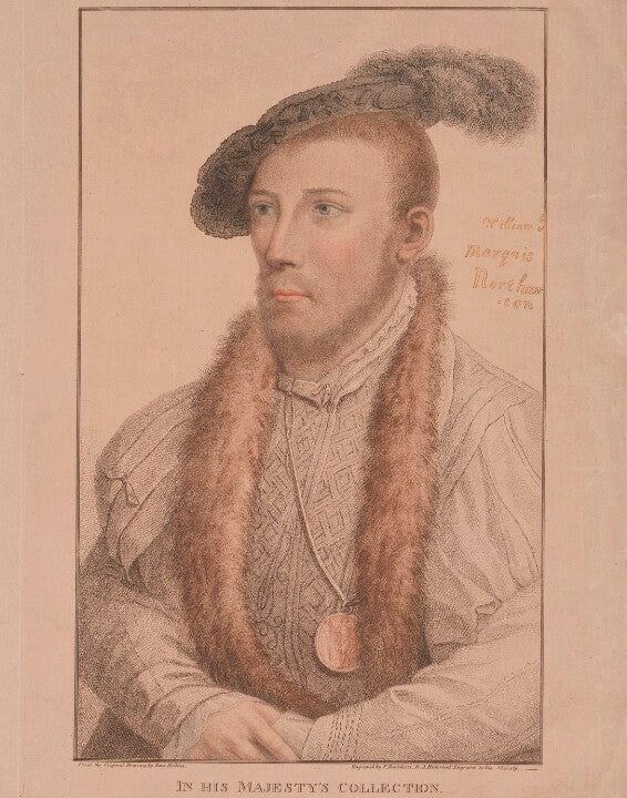 William Parr, Marquess of Northampton Portrait Print Free Shipping Cheap Pice