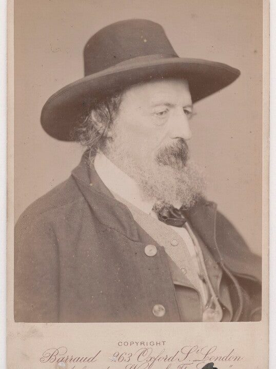 Alfred, Lord Tennyson Portrait Print Clearance Original
