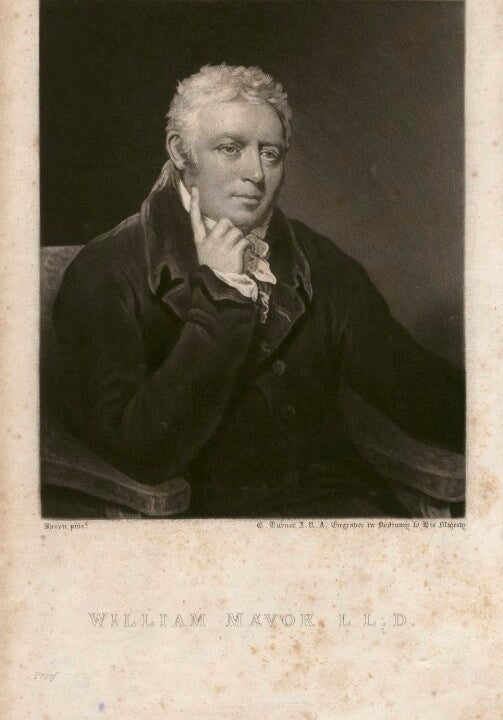 William Fordyce Mavor Portrait Print Discount For Cheap