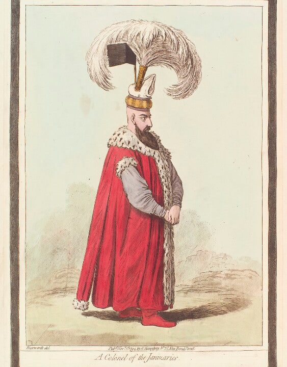 'A colonel of the Janizaries' Portrait Print Clearance Buy