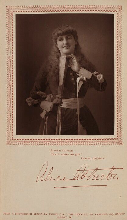 Alice Atherton in 'Oliver Grumble' Portrait Print For Cheap Sale Online