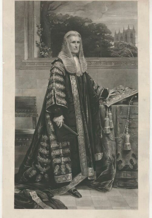 William Page Wood, Baron Hatherley Portrait Print Cheap Pictures