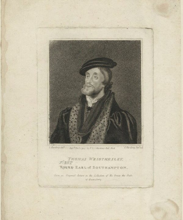 Thomas Wriothesley, 1st Earl of Southampton Portrait Print Visa Payment Cheap Pice