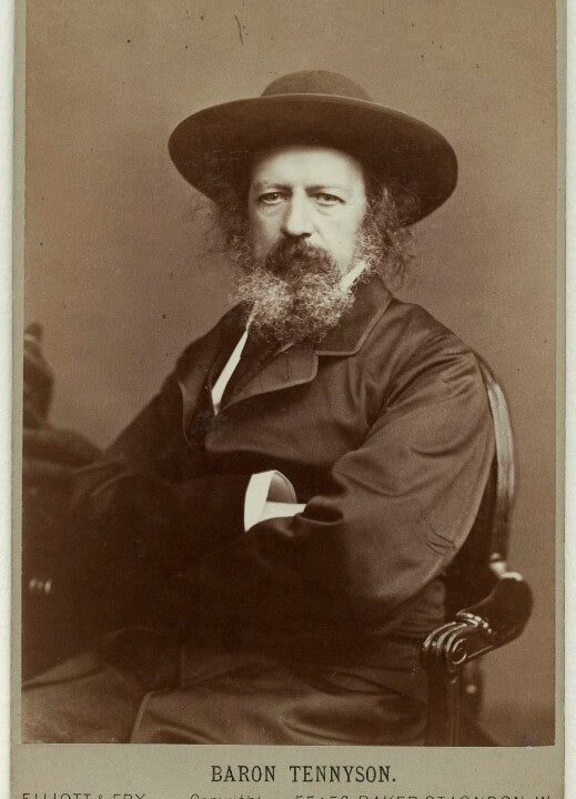 Alfred, Lord Tennyson Portrait Print Geniue Stockist Online