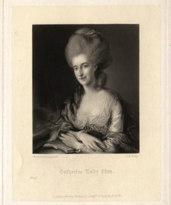 Dorothea (née Johnson), Lady Eden Portrait Print Clearance Fake