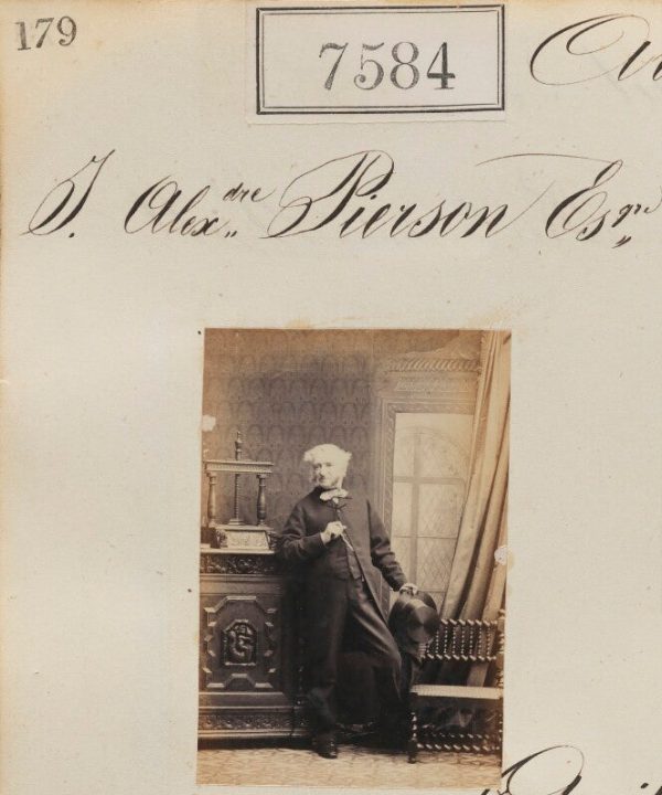 James Alexander Pierson Portrait Print Cheap Sale Geniue Stockist