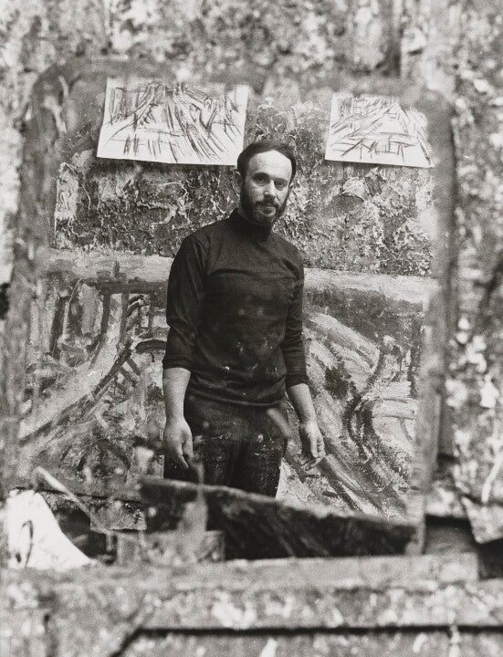 Leon Kossoff Portrait Print Cheap Sale Finishline