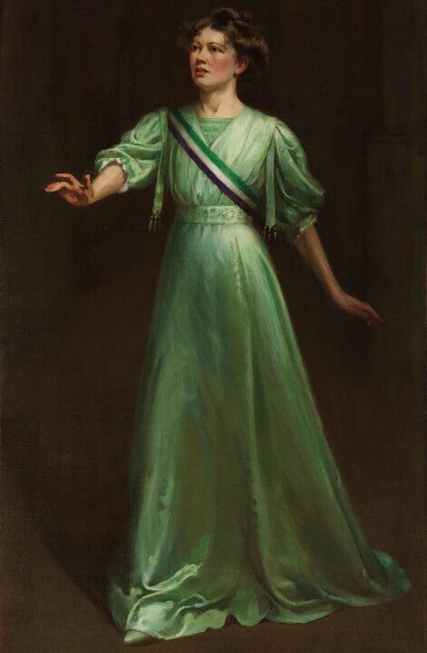 Dame Christabel Pankhurst Portrait Print Largest Supplier For Sale