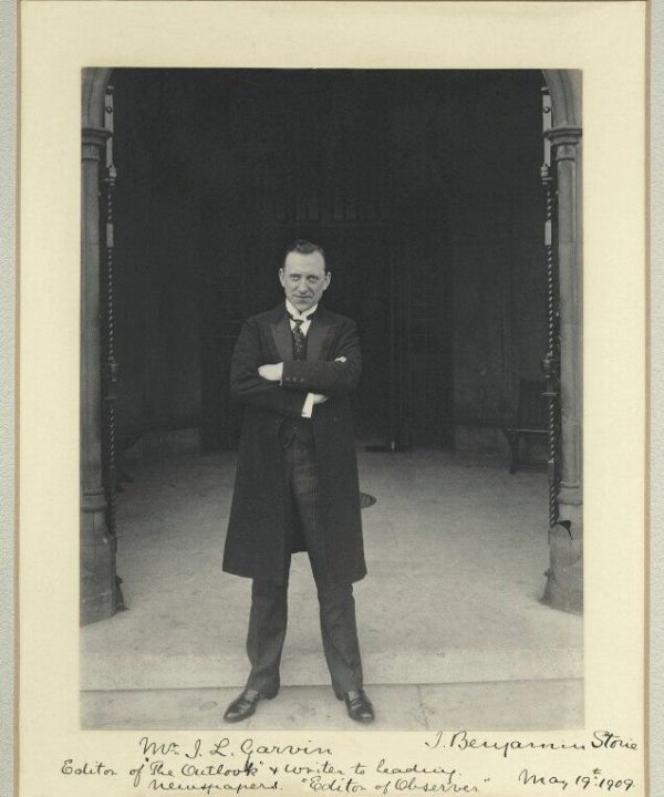 James Louis Garvin Portrait Print Excellent Online