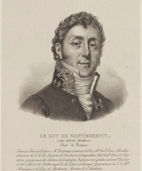 Mathieu Jean Félicité, duc de Montmorency Portrait Print Buy Cheap Order