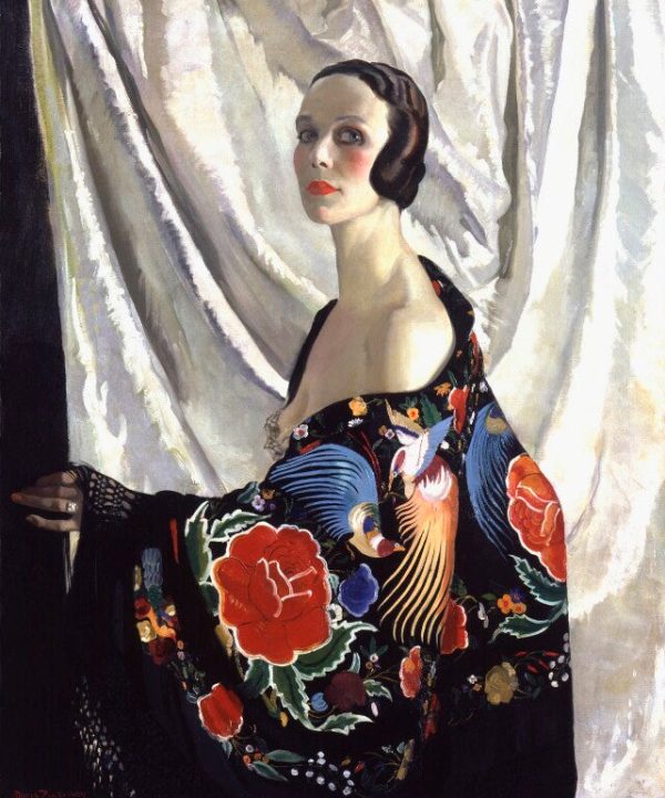 Doris Zinkeisen Portrait Print Cheap Sale Free Shipping