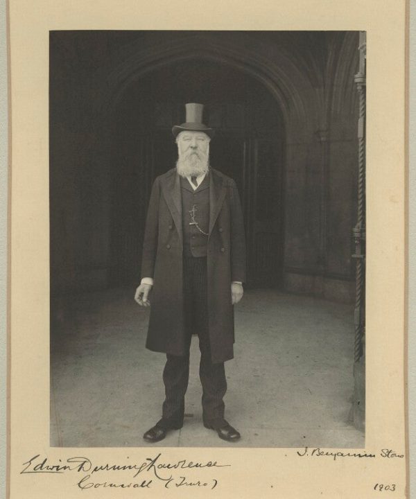 Sir Edwin Durning-Lawrence, 1st Bt Portrait Print Free Shipping Manchester Great Sale