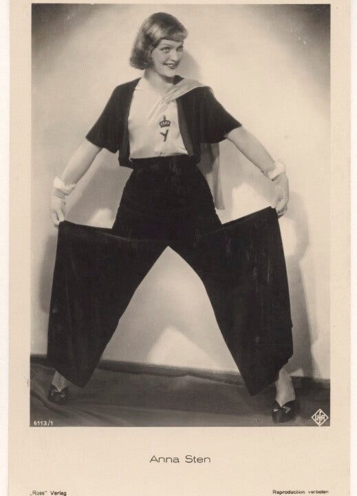 Anna Sten Portrait Print Footaction Online