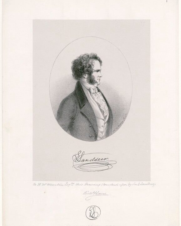 Sir Edwin Landseer Portrait Print Latest Collections For Sale
