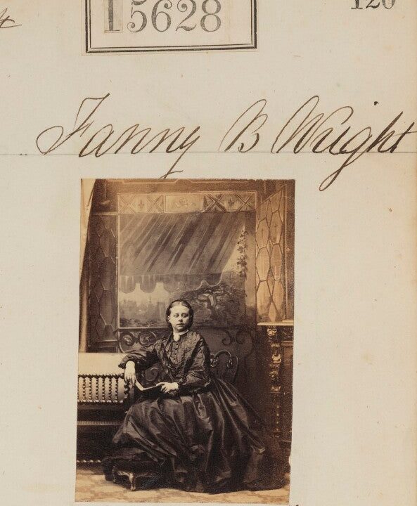 Fanny B. Wright Portrait Print Cheap Real Authentic