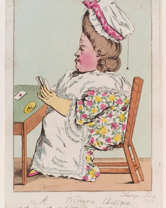 'A modern antique' Portrait Print Clearance Footlocker Finishline