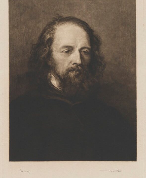 Alfred, Lord Tennyson Portrait Print Discount Fast Delivery