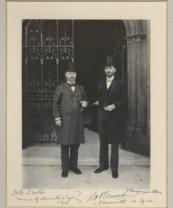 Sir Henry William Newton; Sir George Renwick, 1st Bt Portrait Print Discount Best Pices