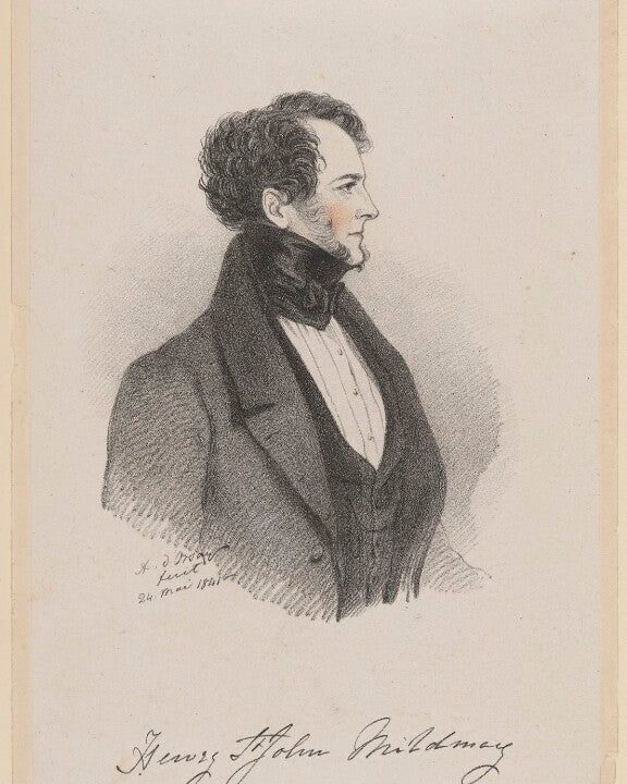 Sir Henry St John Mildmay, 4th Bt Portrait Print Cheap Best Store To Get