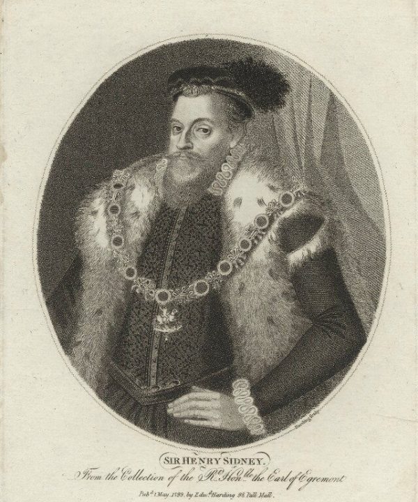 Sir Henry Sidney Portrait Print Sast For Sale