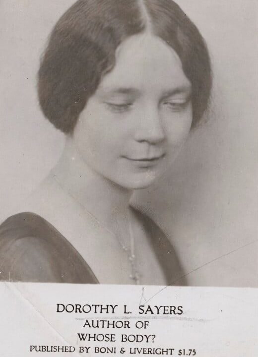 Dorothy Sayers Portrait Print Pay With Paypal Online