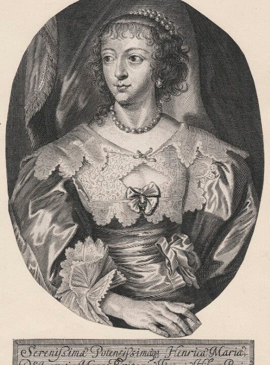 Henrietta Maria Portrait Print Free Shipping Tumblr