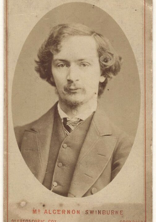 Algernon Charles Swinburne Portrait Print Cheap Cheap Online