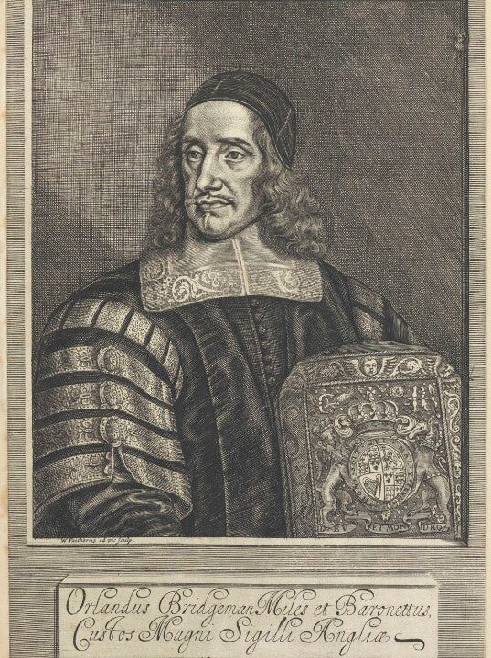 Sir Orlando Bridgeman, 1st Bt Portrait Print Wiki Sale Online