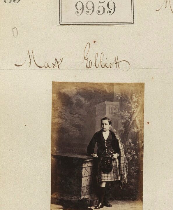Master Elliott Portrait Print Discount Cheapest