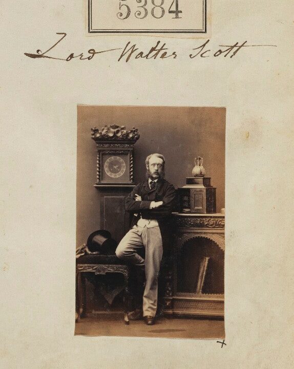 Lord Walter Charles Montagu-Douglas-Scott Portrait Print Cheap Genuine