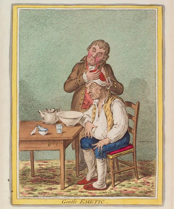 'A gentle emetic' Portrait Print Store Sale