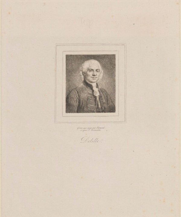 Jacques Delille Portrait Print 2025 Newest Online