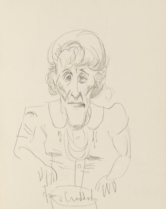 Fanny Cradock Portrait Print Deals Cheap Pice