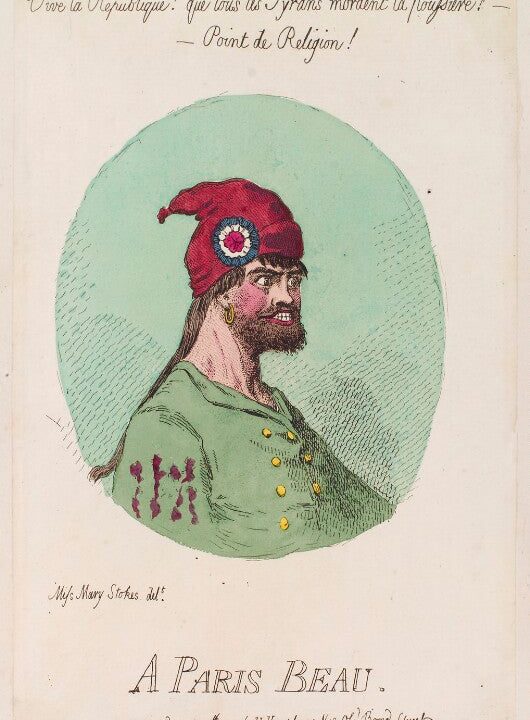 'A Paris beau' Portrait Print Cheap With Credit Card